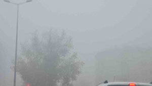 Kayseri'de sis görüş mesafesini düşürdü