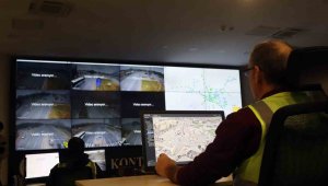 Kayseri'de trafik 370 kamera ile güvende