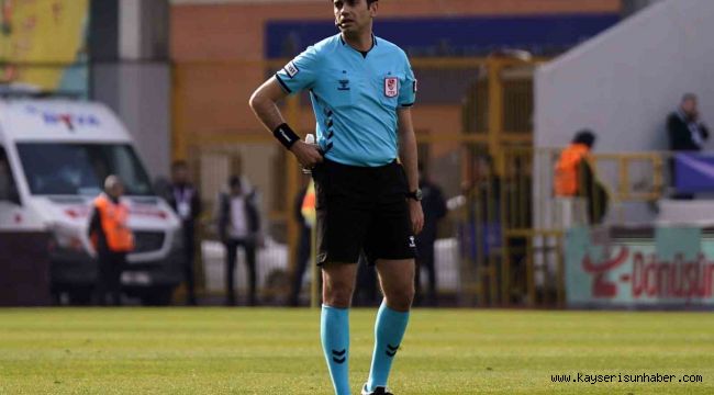 Kayserispor - Konyaspor maçını Ömer Tolga Güldibi yönetecek