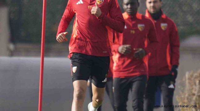Kayserispor, Konyaspor maçı hazırlıklarını tamamladı
