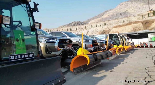 Melikgazi Belediyesi kışa hazır