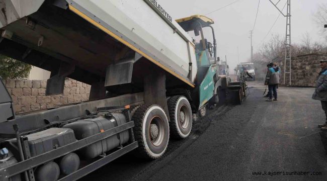 Melikgazi Belediyesi, yol çalışmaları ile ulaşımı daha konforlu hale getiriyor