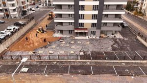 Melikgazi'de yaşam alanları modern görünüme kavuşuyor