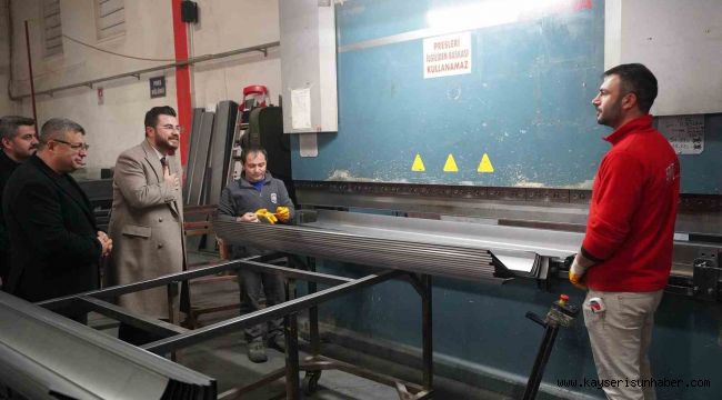 Okandan'dan OSB'de net mesaj: "Üreten Kayseri, güçlü Türkiye"