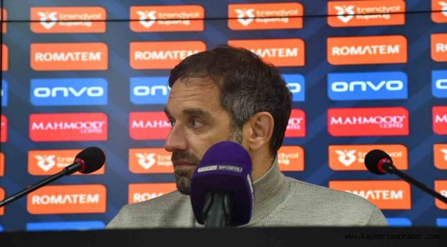 Radomir Djalovic: "Oyuncularım sahaya karakterlerini koydular"