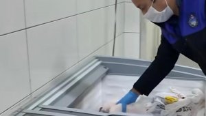 Talas'ta zabıta ekiplerinden gıda denetimi