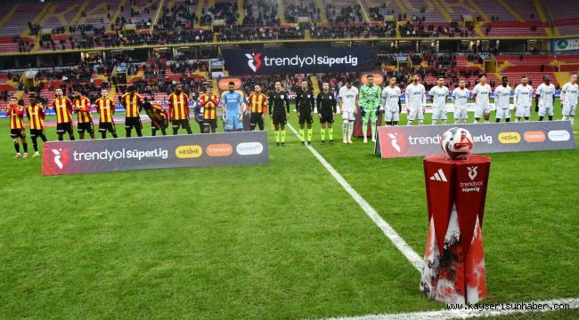 Trendyol Süper Lig: Kayserispor: 0 - Alanyaspor: 0