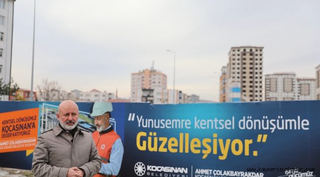 Yunus Emre Mahallesi'ne yeni kentsel dönüşüm müjdesi