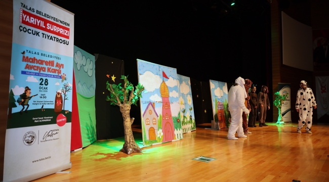 Başkan Amca’dan Çocuklara Karne Hediyesi Tiyatro Şöleni