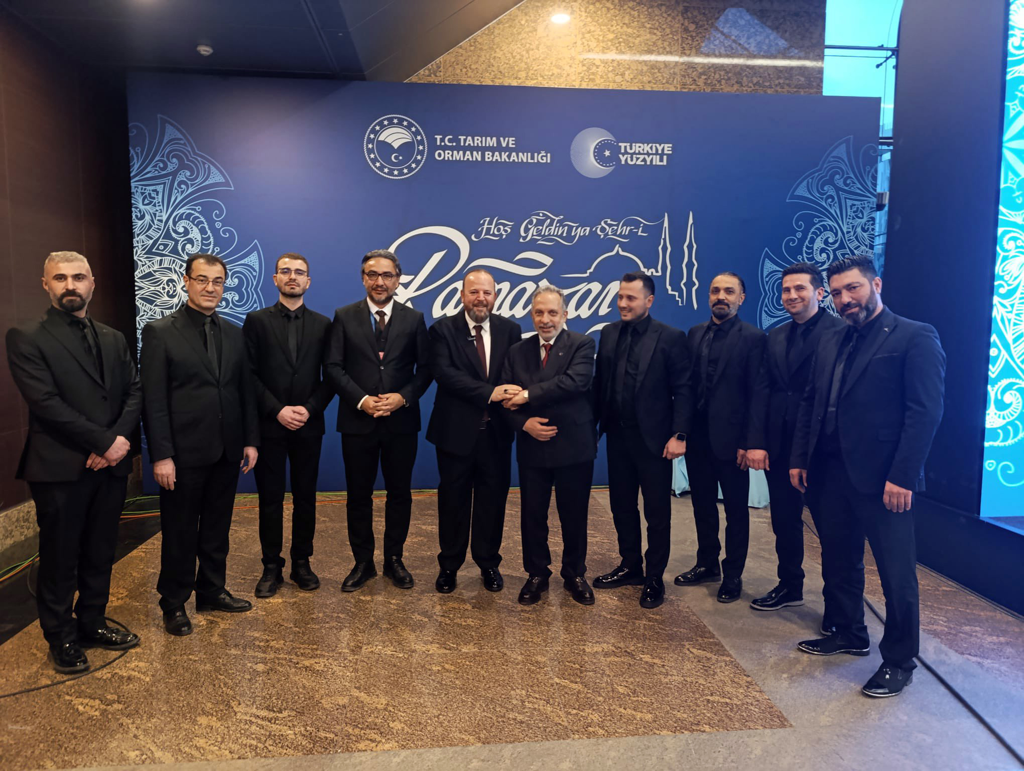 Grup Şantiye, Cumhurbaşkanı Erdoğan’ın İftarında